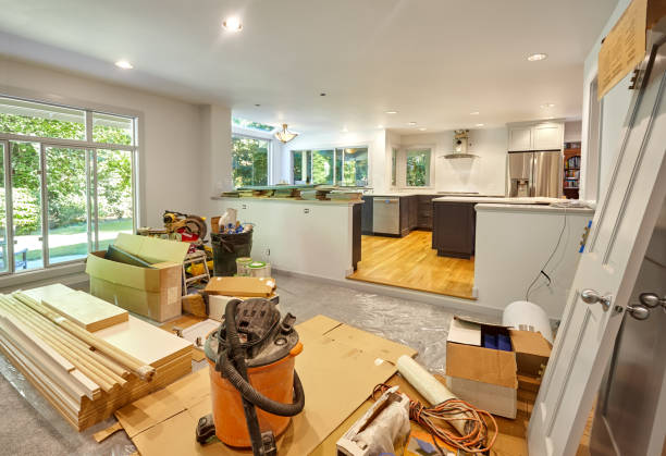 Professional Kitchen Island Installation technician working in Medford, NJ